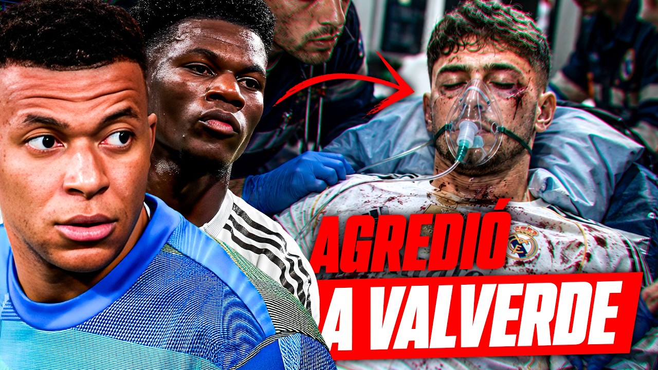 ME DEBEN UNA DISCULPA!!! Tchouaméni manda al hospital a Valverde