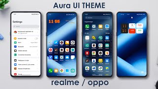 [New] Aura UI theme for Realme and Oppo devices