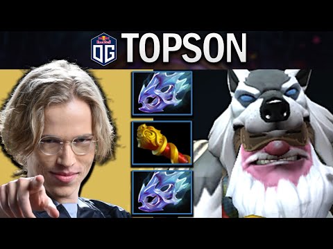 OG.TOPSON SNIPER TRIES TO GET DOUBLE MOON SHARD - DOTA 2 7.31 GAMEPLAY
