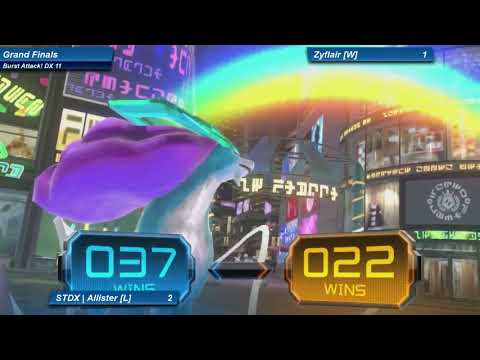 Burst Attack! DX 11 - Grand Finals: Allister (Aegislash/Suicune) vs Zyflair (Sceptile/Lucario)
