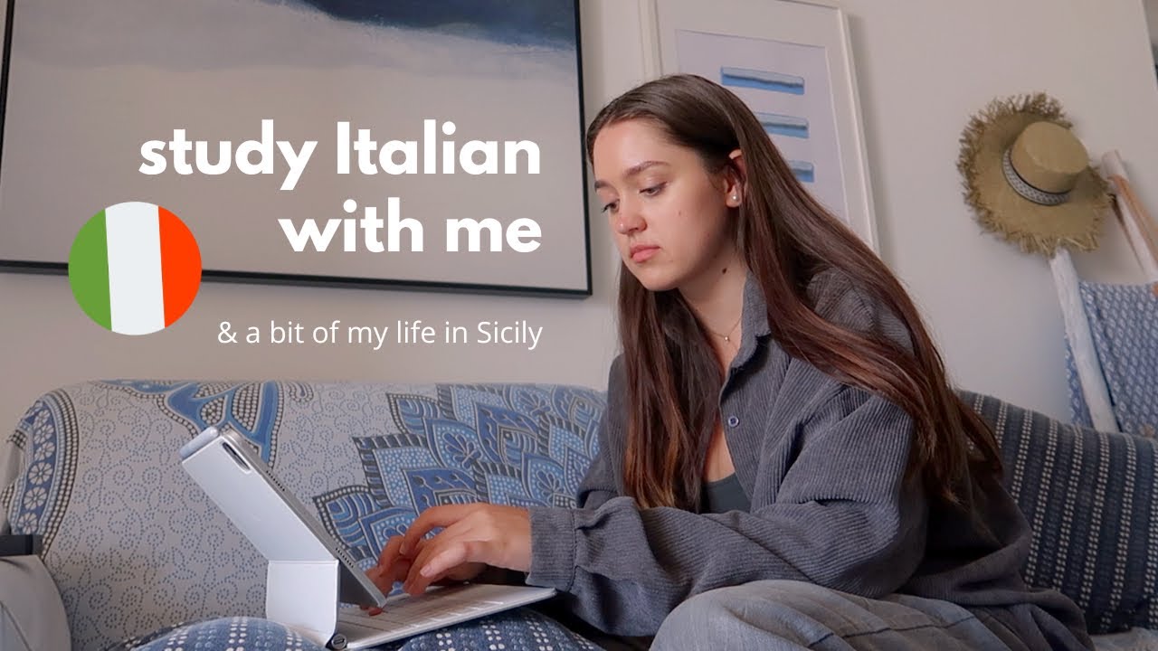 a day in my life studying Italian (& living in Sicily)