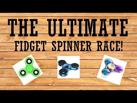 THE ULTIMATE FIDGET SPINNER RACE 2017!!