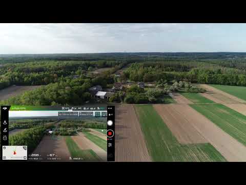 Trasa linii energetycznej wysokiego napięcia 400kV w miejscowościach Ryczołek i Kazimierzów