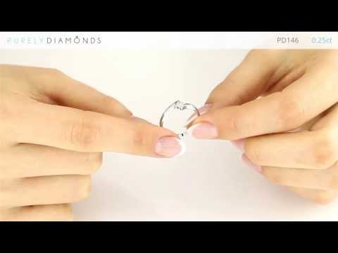 PD146: 0.25ct - PurelyDiamonds