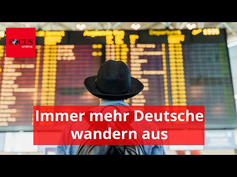 Unzufrieden mit der Regierung: Immer mehr Deutsche wandern aus