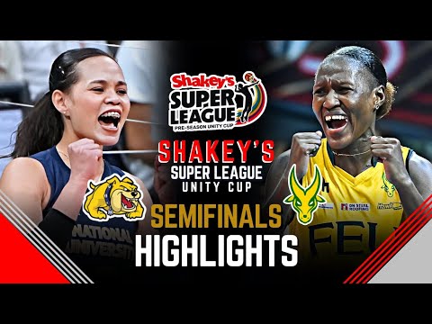 NU VS. FEU SEMIFINALS | Full Game Highlights | Shakey's Super League Pre-season Unity Cup 2025