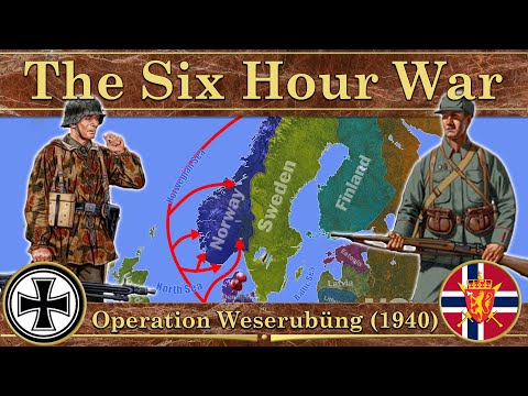 Operation Weserubüng: (1940) German Invasion of Denmark and Norway – WW2 Animated Documentary