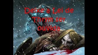 TYR- THE LAY OF THRYM(A LEI DE THRYM) LEGENDADO PORTUGUES