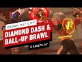 Knockout City: Diamond Dash and Ball-Up Modes Gameplay
