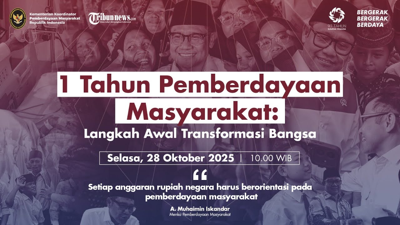 Satu Tahun Pemberdayaan Masyarakat: Langkah Awal Transformasi Bangsa