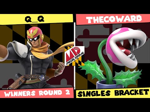 Mega Drive #85: Winners Round 2 - Q_Q (Captain Falcon) vs TheCoward (Piranha Plant) SSBU Singles