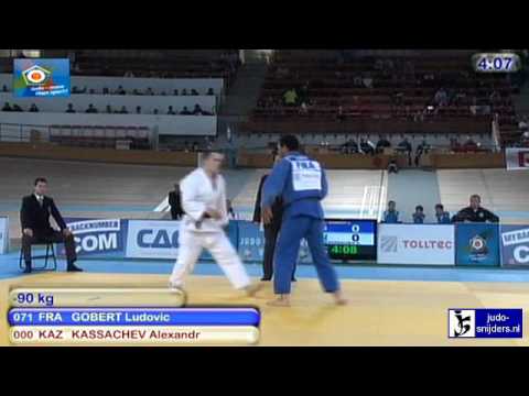 Judo 2010 World Cup Men Vienna: Ludovic Gobert (FRA) - Alexandr Kassachev (KAZ) [-90kg]