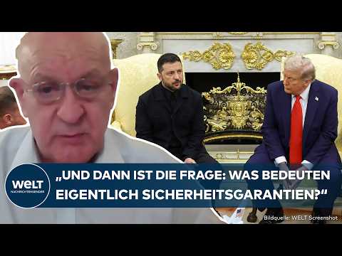 UKRAINE-GIPFEL: Wie könnte eine Friedensdeal aussehen? Ex-General geht mögliche Optionen durch