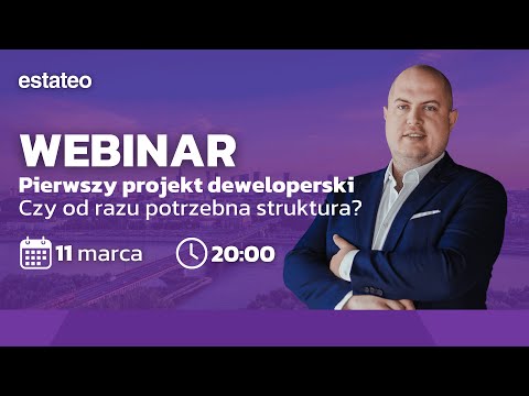 Pierwszy projekt deweloperski – czy od razu potrzebna struktura? | WEBINAR | Michał Pomorski