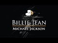 Michael Jackson - Billie Jean - Piano Karaoke Instrumental Cover with Lyrics