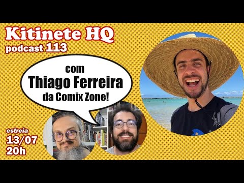 Um bate-papo com o Thiago da Comix Zone