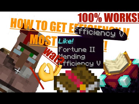 owagg - HOW TO GET ANY ENCHANTMENT IN MINECRAFT (efficiency 5)