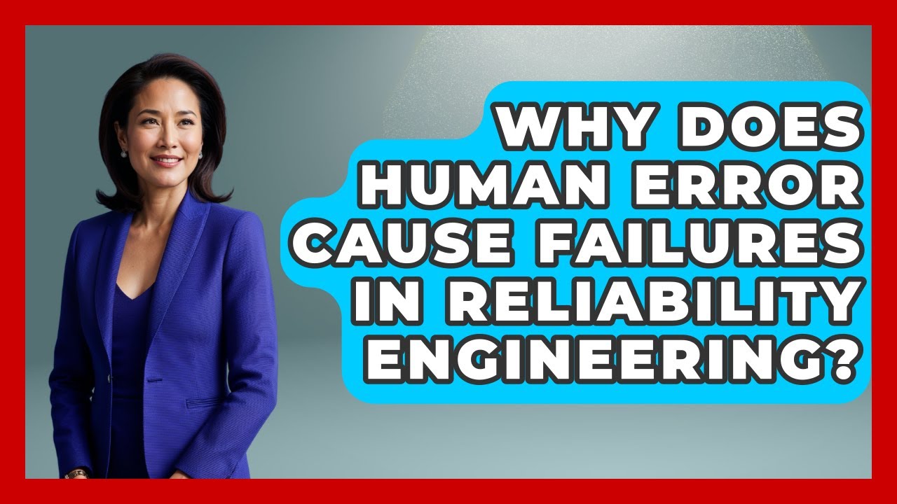Why Does Human Error Cause Failures In Reliability Engineering? - How Things Break