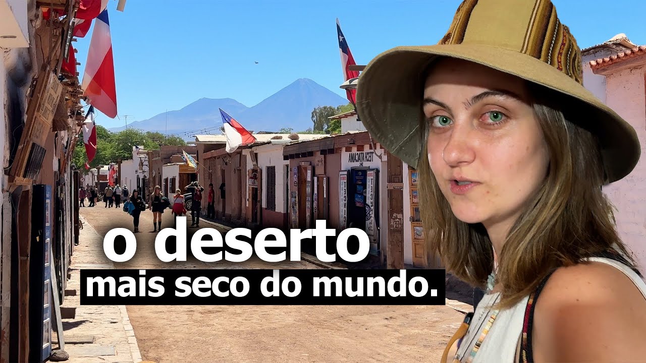 VAMOS MORAR no DESERTO do ATACAMA, CHILE 🇨🇱