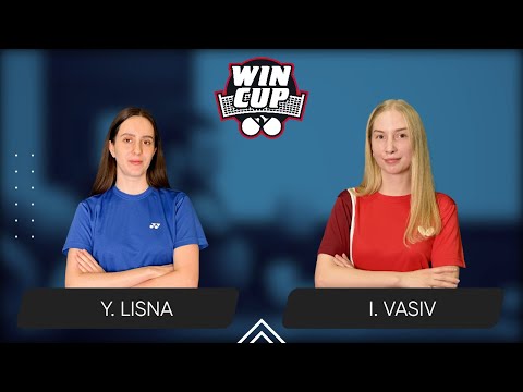 14:30 Yaroslava Lisna - Iryna Vasiv 27.03.2025 WINCUP Women Season Final Professional. TABLE 1