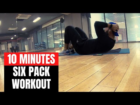 10 Minutes SIX PACK WORKOUT | NO EQUIPMENT NEEDED