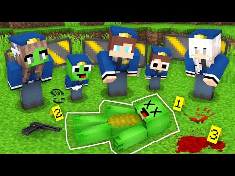 JJ and Mikey Become Police in Minecraft