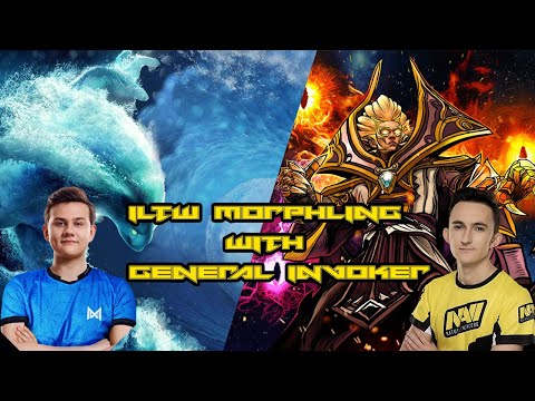 DOTA 2 : ILTW MORPHLING with GENERAL INVOKER | Dota 2 Morphling Pro Gameplay ft. iLTW