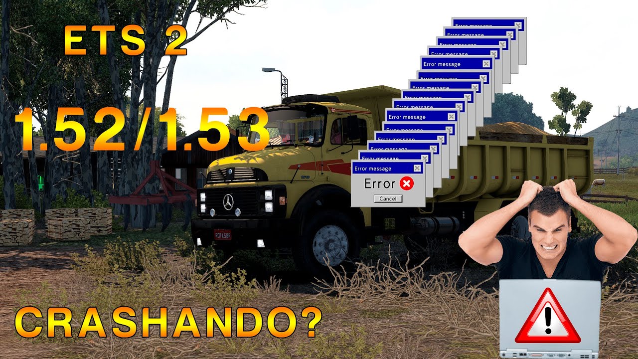 ETS2 1.52/1.53 CRASHANDO FECHANDO SOZINHO QUANDO VOCÊ ESTÁ JOGANDO? TALVEZ ISSO RESOLVA.#buffer