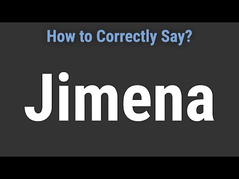 How to Pronounce Name Jimena (Correctly!)