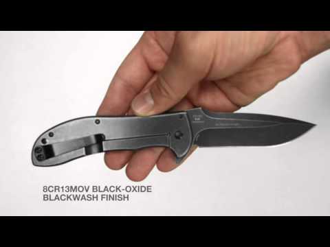 Kershaw 3890BW - Scrambler - BlackWash