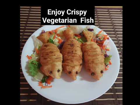 Crispy Vegetarian Fish Recipe