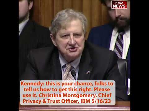 Kennedy: "This Is Your Chance" — Christina Montgomery (IBM) On How To Get AI Regulation Right