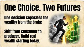 One Choice. Two Futures: Why Most People Stay Poor Forever | Graded Reader | Improve Your English