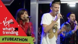 Pentatonix Sing &quot;Angels We Have Heard on High&quot; LIVE at #Tubeathon