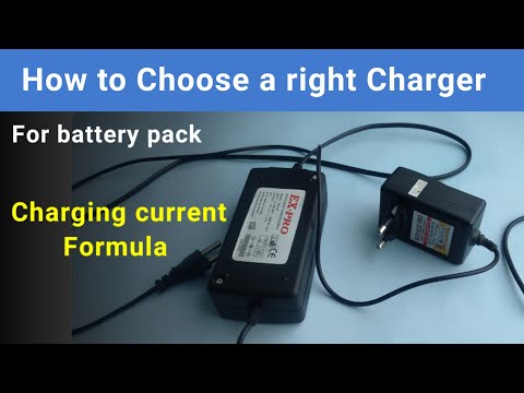 How to choose charger for battery pack | Charger for 18650 battery pack| Charging current