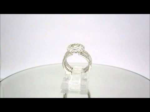 ROUND CUT DIAMOND ENGAGEMENT RING 1.35CTW BEZEL SET - KNR INC - 237