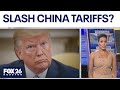 President Trump Could Slash China Tariffs D C Daily