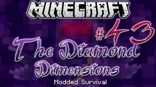 "HYDRA BOSS BATTLE" | Diamond Dimensions Modded Survival #43 | Minecraft