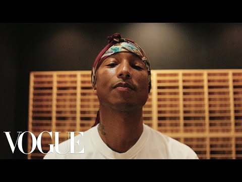In the Studio With Pharrell Williams | Vogue