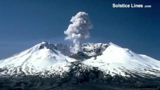 Ancient Solstice Lines connect to Pyramids Megaliths Volcanoes Plane Crashes Earthquakes