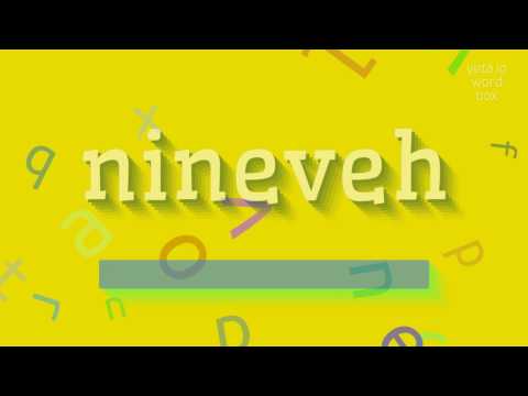 How to say "nineveh"! (High Quality Voices)