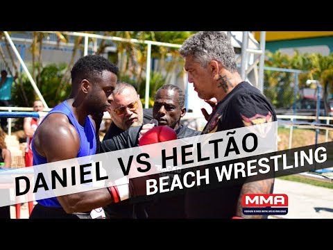 Daniel vs Heltão - Beach Boxing