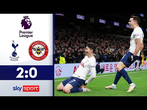 Son führt die Spurs zum Sieg | Tottenham Hotspur - FC Brentford 2:0 | Highlights - Premier League