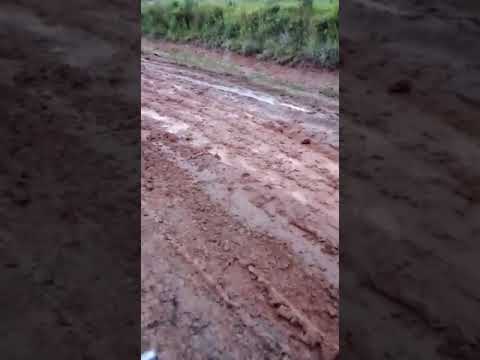 Caminos imposible de transitar en Paysandú Tres Bocas de Cerro Chato