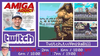 3/10/2024 - First Look at  New Amiga Game Krogharr With Devs Michael Tigerskunk Borrmann & Jeroen