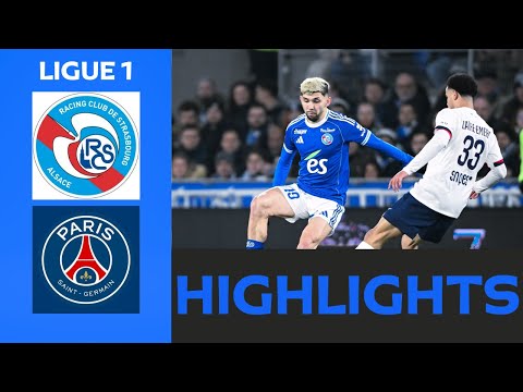 Strasbourg - PSG | 1-2 | Highlights | Ligue 1 2025-26 | strasbourg psg