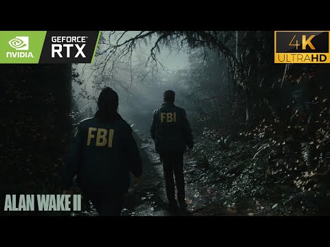 4K Alan Wake II Rasterisation Max Settings Gameplay | AW2 Graphics Showcase No RT/PT/RR | RTX 3090