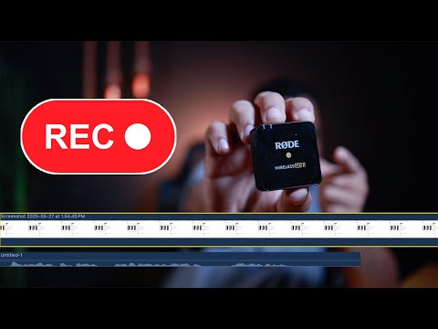Record A Voice Over Directly Into Your Timeline II Wireless Go 2