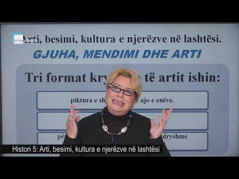 Histori 5 - Arti, besimi, kultura e njerëzve në lashtësi