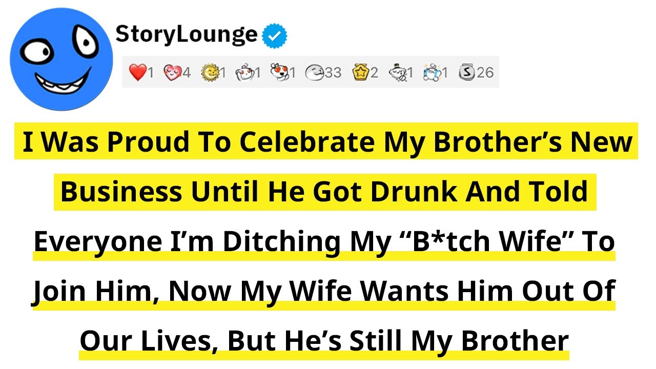 I Was Proud To Celebrate My Brother’s New Business Until He Got Drunk And Told Everyone I’m Ditching